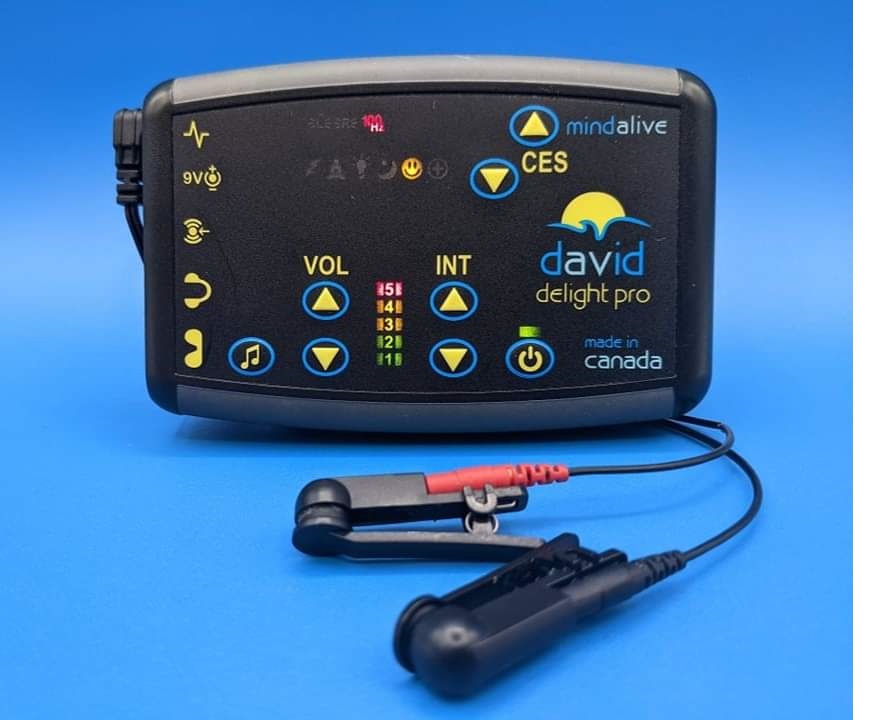 Комбиниран апарат за АВ-стимулация и електросън David Delight Pro
